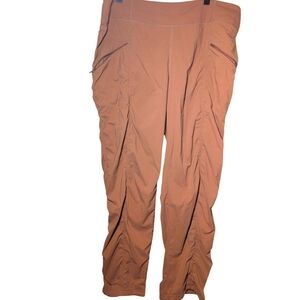 Prana Women's Track Pants in Rust